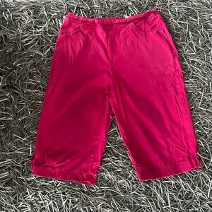 Just my size 1x woman’s capri. 98%cotton